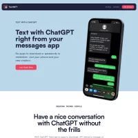 Text With Chat GPT