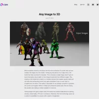 Any Image to 3D