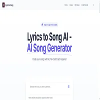 Lyrics to Song AI