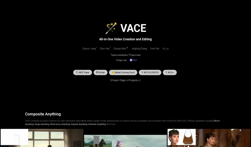 VACE: Alibaba’s Open-Source Challenger to Sora in Video Generation