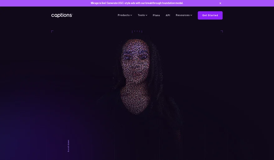 Mirage by Captions: AI-Powered Video Creation Redefined