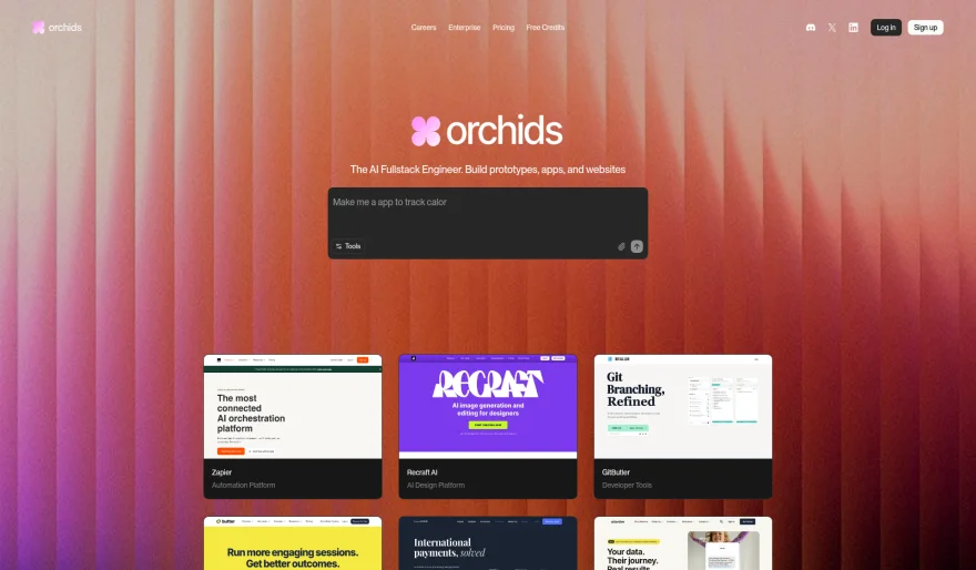 Orchids: A New Step Toward AI Full Stack Engineering
