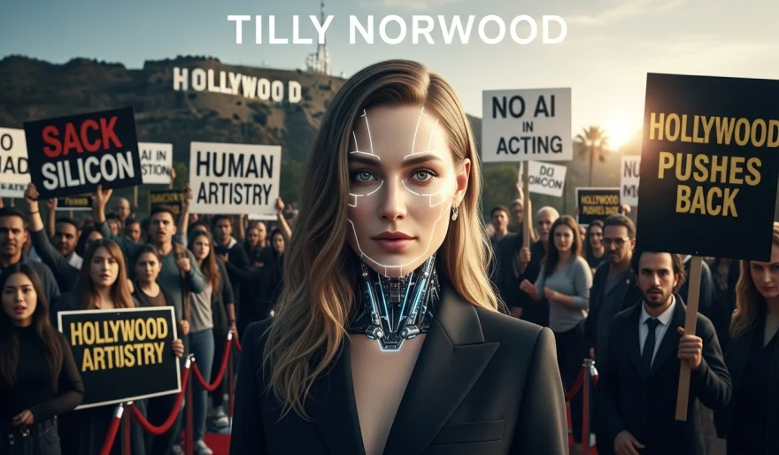 Hollywood Pushes Back: AI Actress Tilly Norwood Sparks Industry Backlash