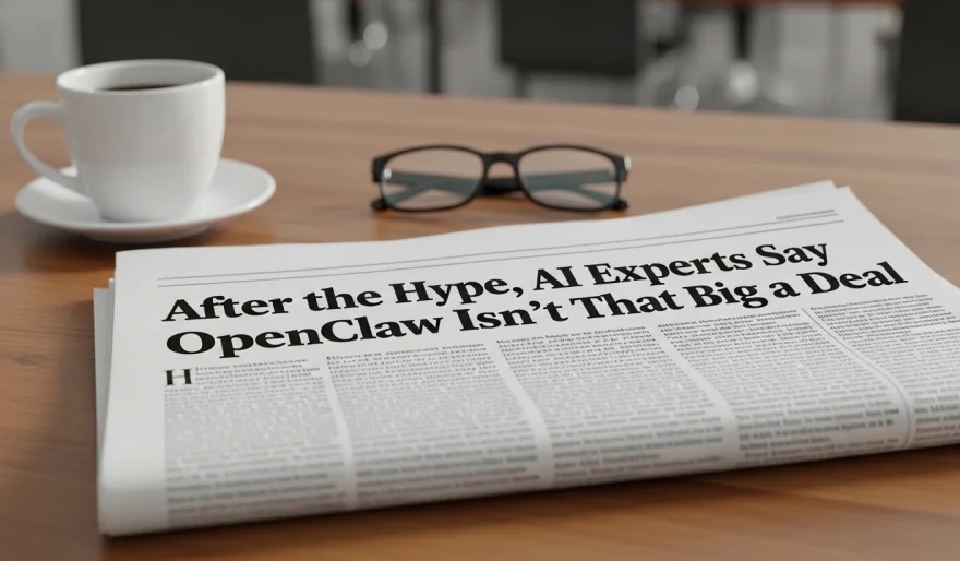 OpenClaw’s “AI Uprising” Moment Was Mostly Hype