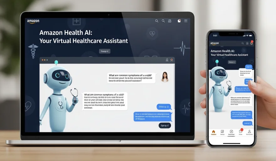 Amazon Launches Health AI on Its Website and App, Expanding Access Beyond One Medical