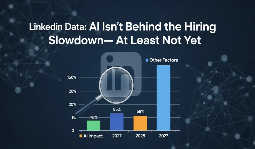 LinkedIn Data: AI Isn’t Behind the Hiring Slowdown—At Least Not Yet