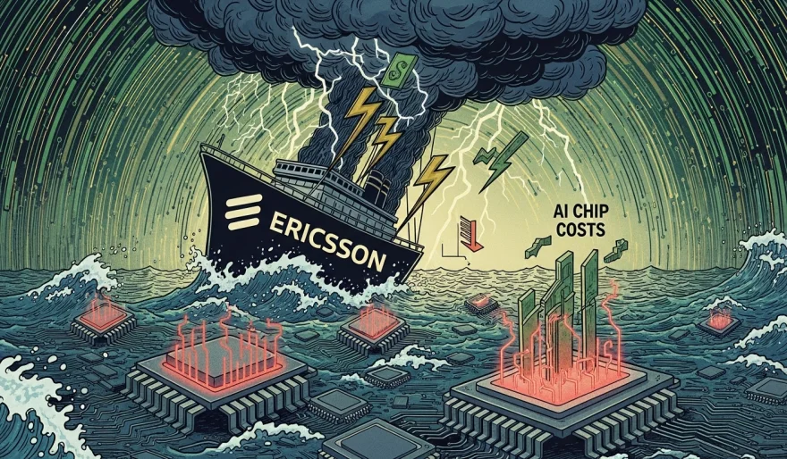 Ericsson Misses Profit Targets as AI Boom Drives Up Chip Costs