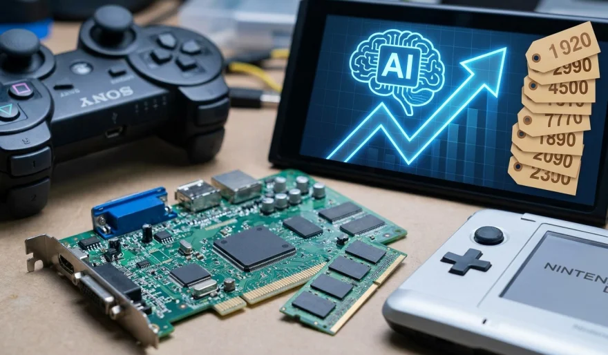 Sony and Nintendo Hit by AI-Driven Memory Shock as Prices Surge