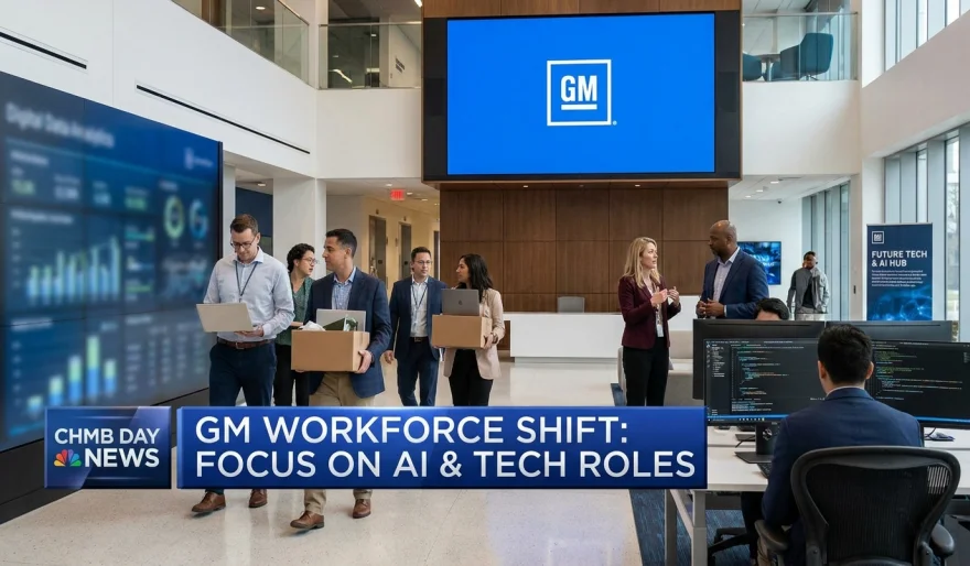 GM Restructures IT Workforce, Swaps Hundreds of Jobs for AI Skills