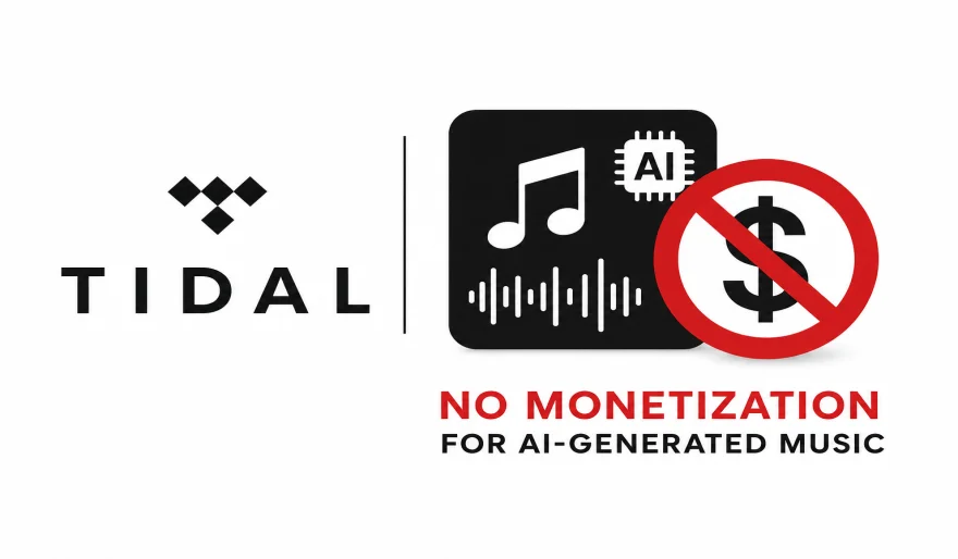 TIDAL Draws a Line on AI Music—No Royalties for Artificial Tracks