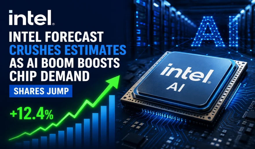 Intel Forecast Crushes Wall Street Estimates as AI Boom Fuels Chip Demand