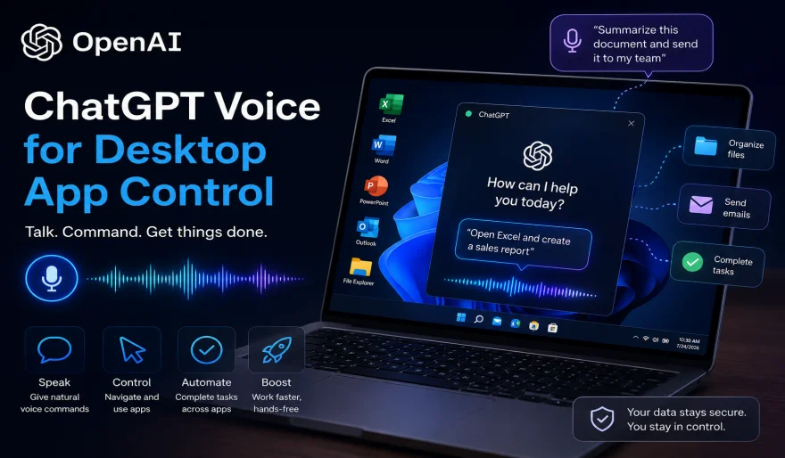 OpenAI Launches ChatGPT Voice for Desktop App Control